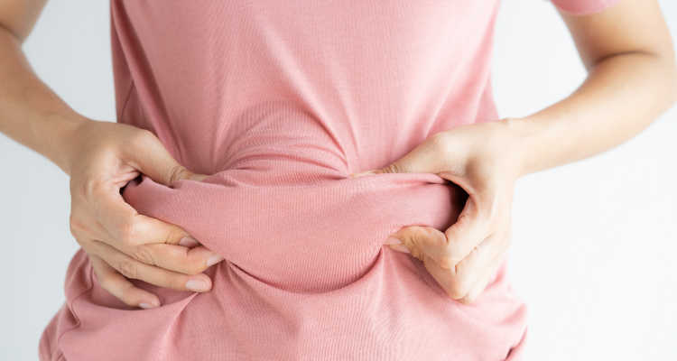 Nafouklé břicho v menopauze. Jak se ho zbavit jednou pro vždy?